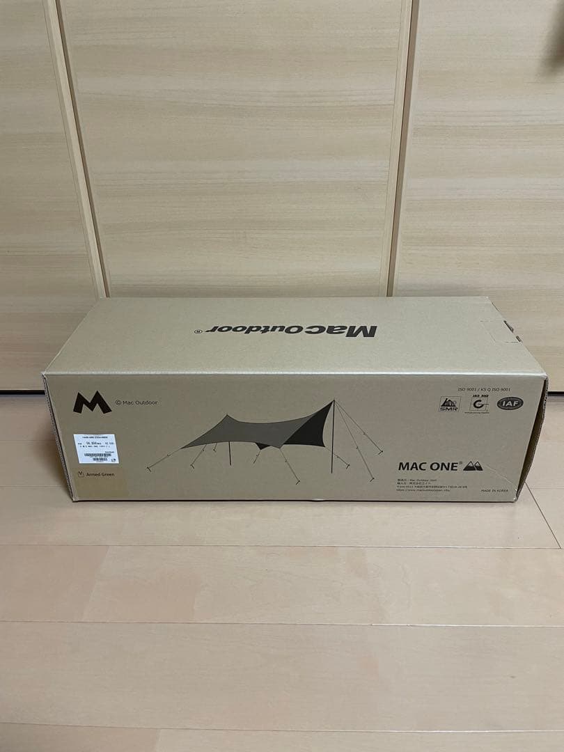 Mac One ヘキサタープ　L アームドグリーン　外箱付き