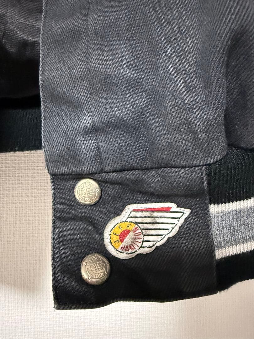 90s Jeff Hamiltonスタジャン USA製