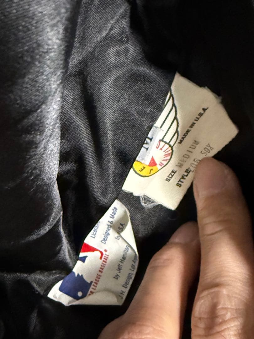 90s Jeff Hamiltonスタジャン USA製