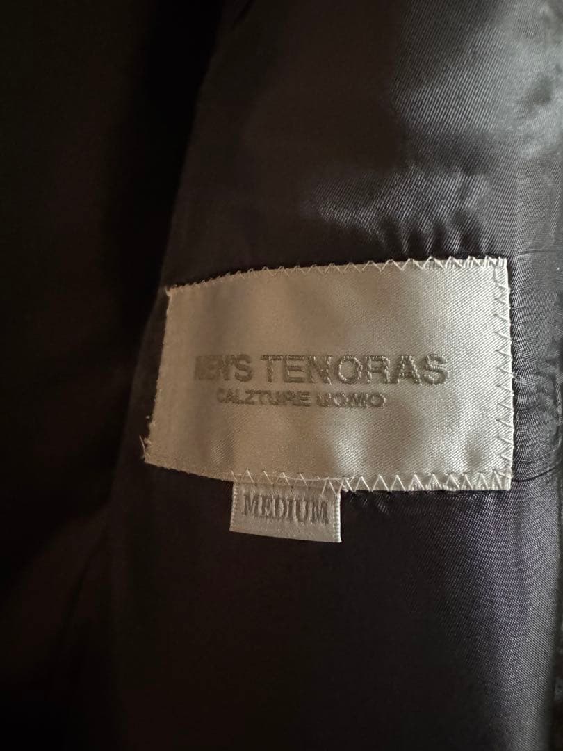 【新品未使用】MEN’S TENORAS ロングチェスターコート カシミヤ混