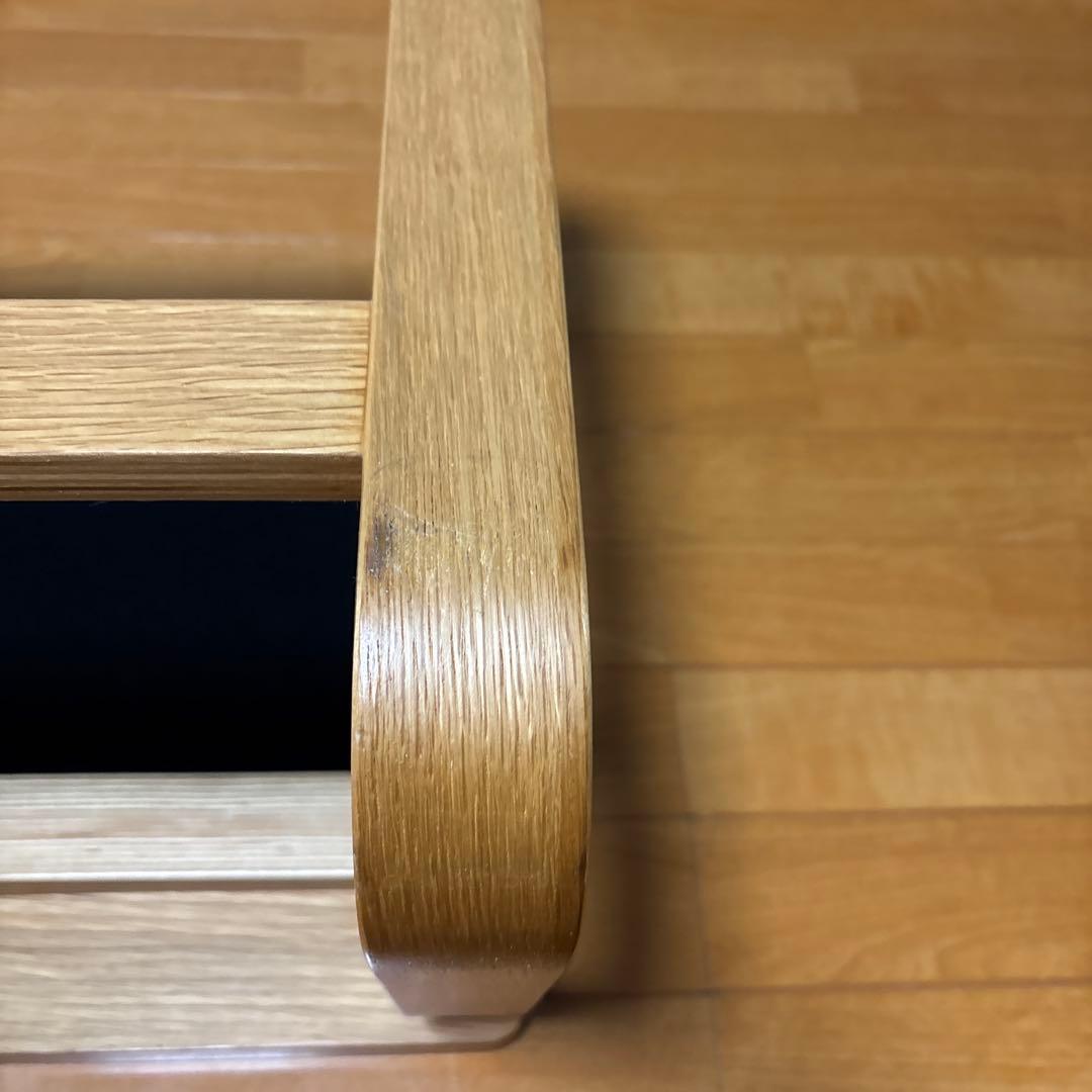 ■送料込■無印良品リビングでもダイニングでもつかえるベンチ1 アーム 椅子