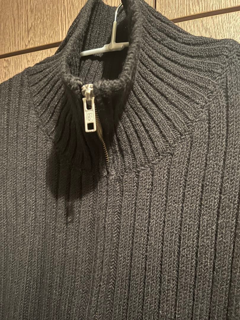 ETRE TOKYO ハーフジップタートルニットベスト　エトレトウキョウ