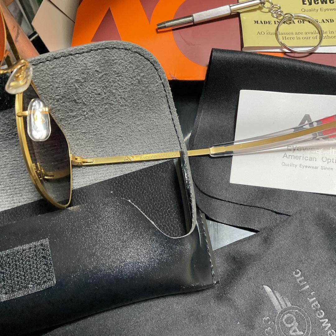 American Optical aviater サングラス USA製