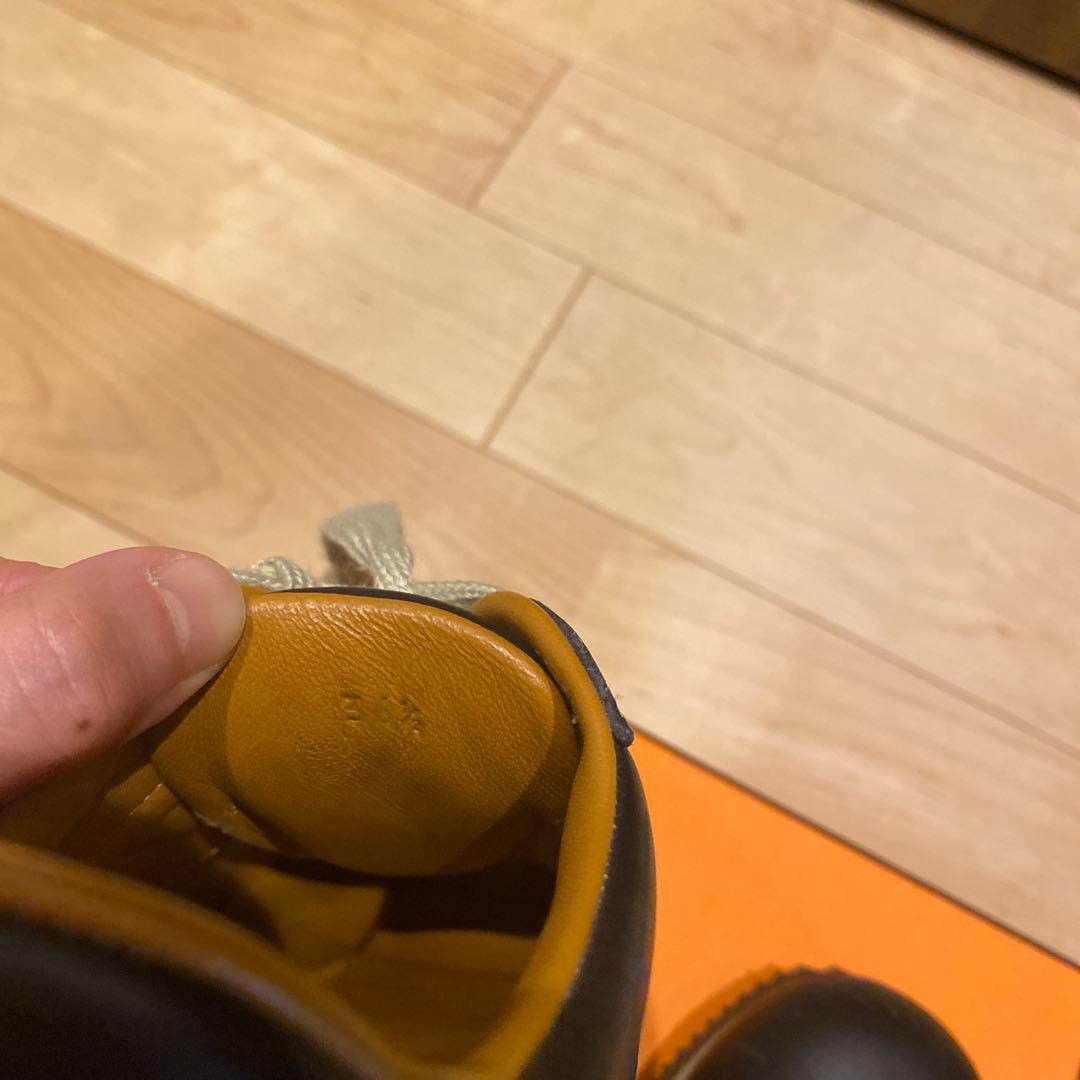 HERMES ブラック スニーカー 保存袋付き