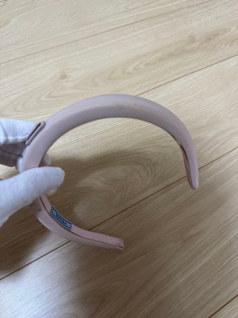 PRADA ピンク ヘアバンド