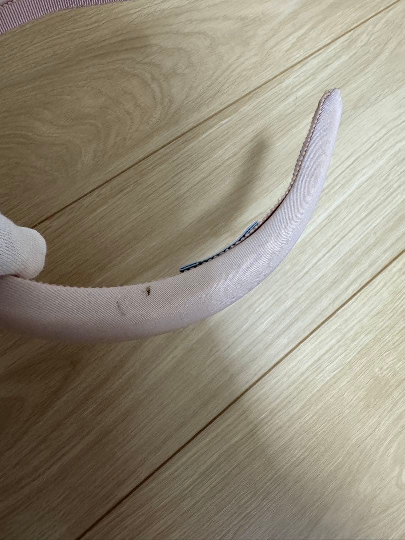 PRADA ピンク ヘアバンド