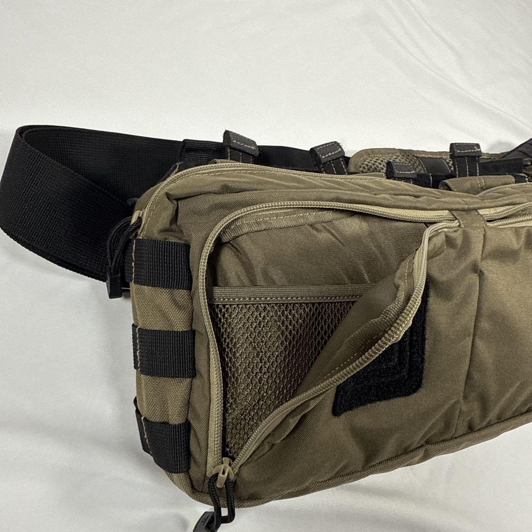 美品 5.11 ファイブイレブン 4-Banger Bag オリーブ