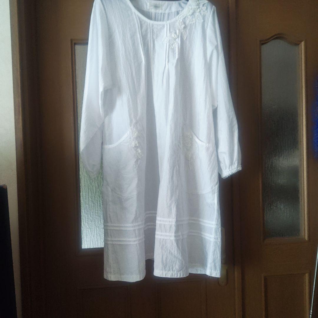 ピアリマーマ白色割烹エプロン