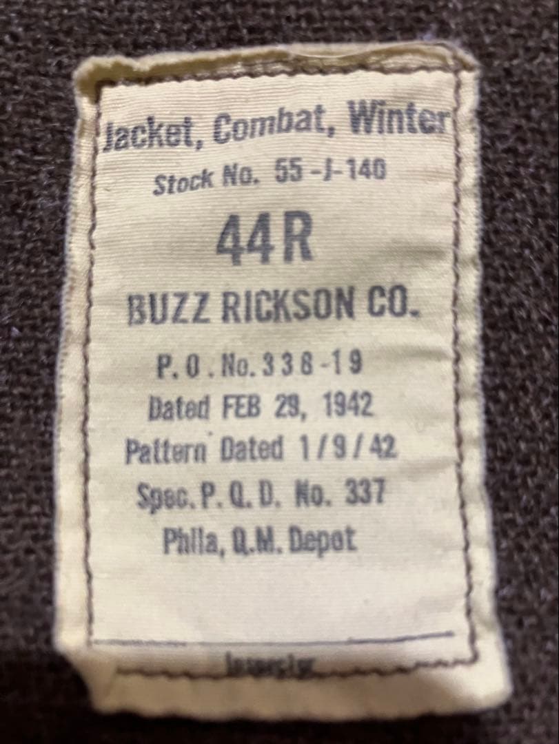 バズリクソンズ　タンカース　希少サイズ44 極美品