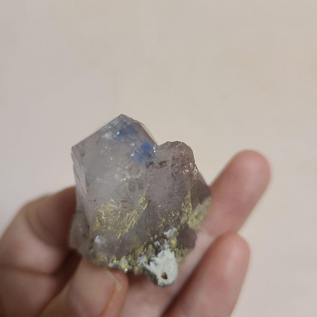 rkyngy パパゴアイト　イン　クォーツ　クラスター　末研磨