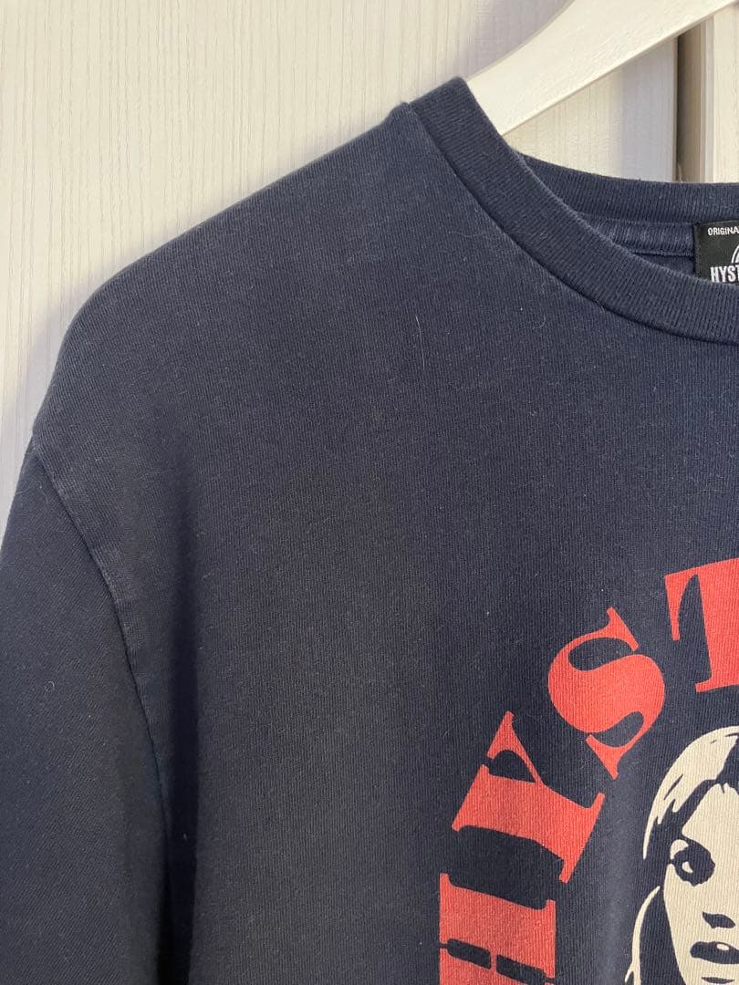 HYSTERIC GLAMOUR 長袖カットソー L ネイビー