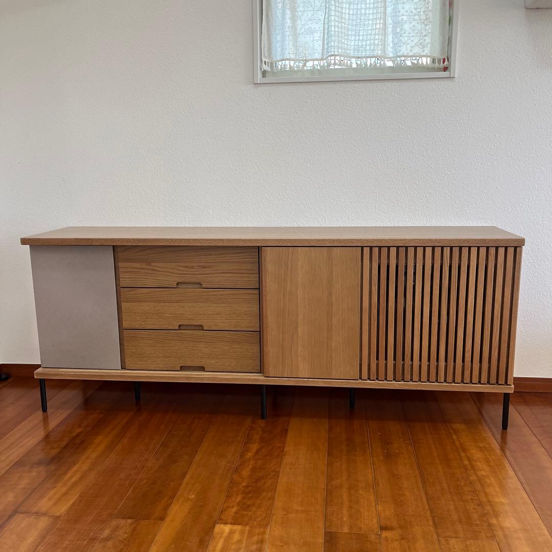 【HIRO】サイドボード　MEUBLE 大川家具　W180cm×H70cm