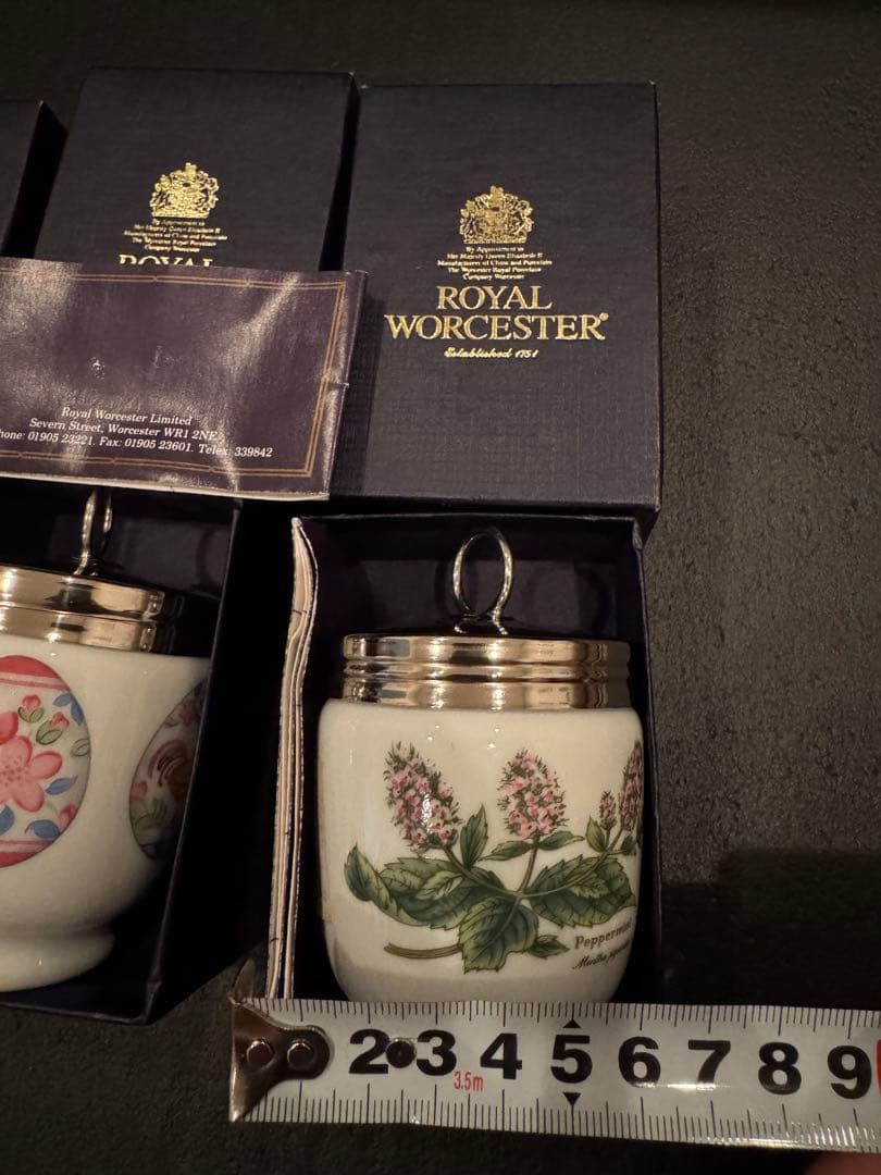  Worcester 陶器　3個セット