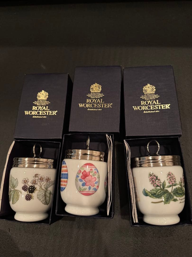  Worcester 陶器　3個セット