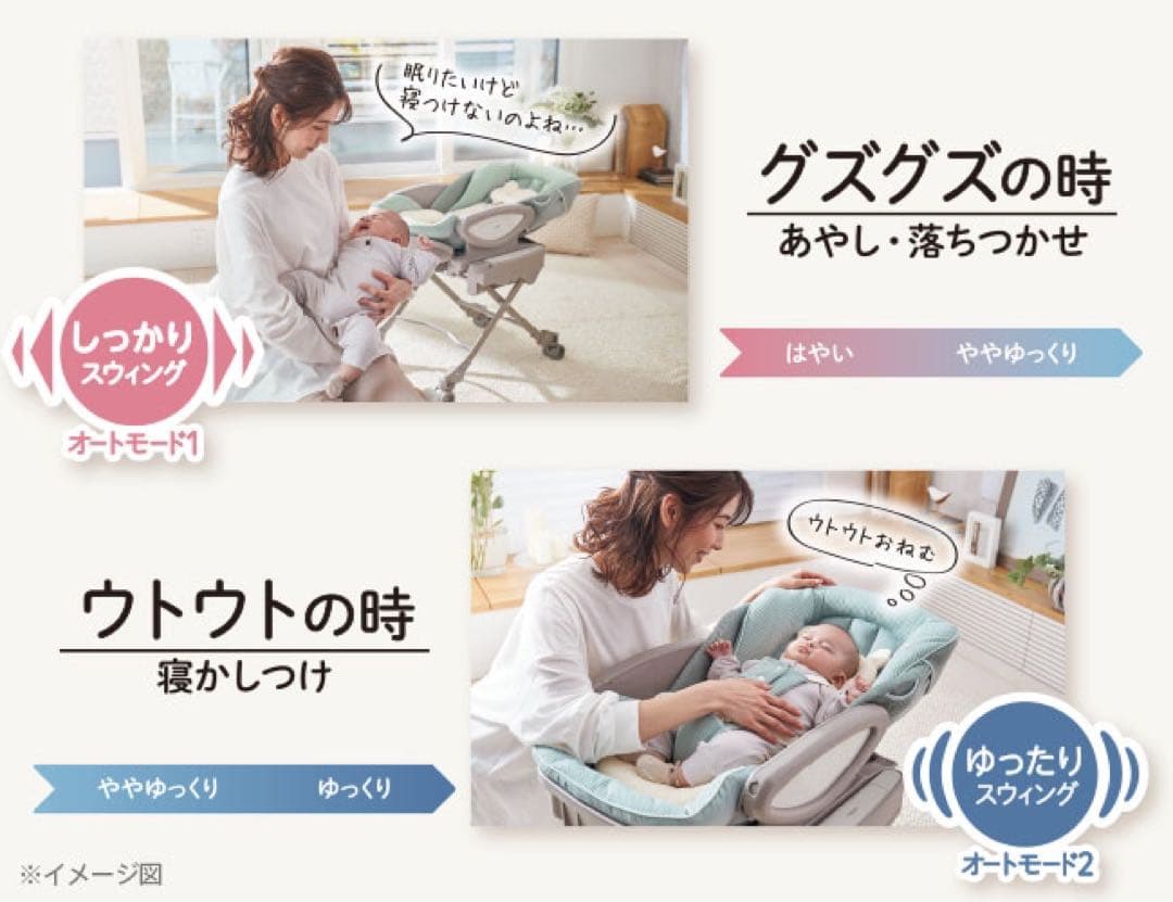 アップリカ ユラリズムオート 電動ハイローベッド&チェア ✨新品/内袋未開封✨