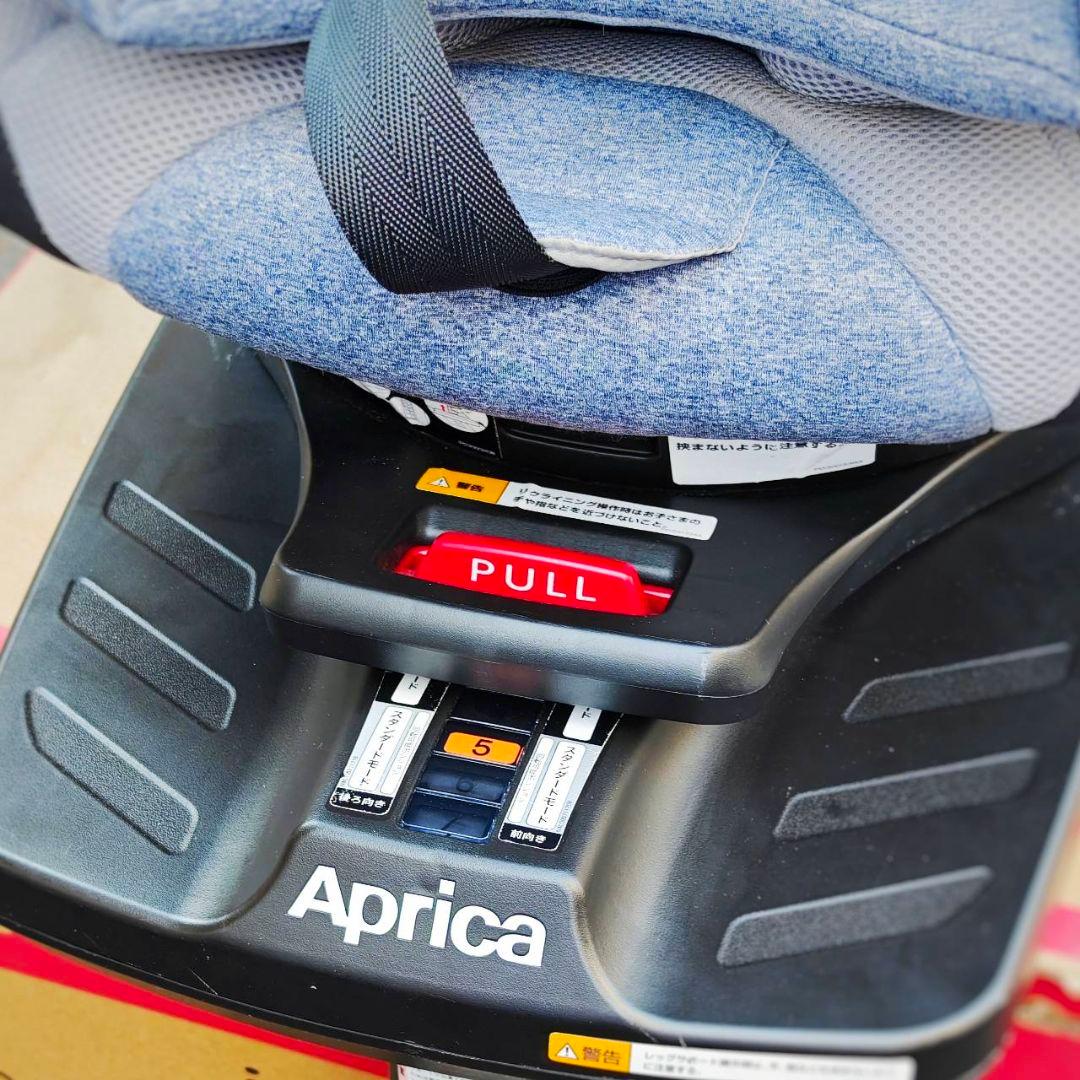 ピサたん専用【美品】アップリカ チャイルドシート クルリラ プレミアム　グレー