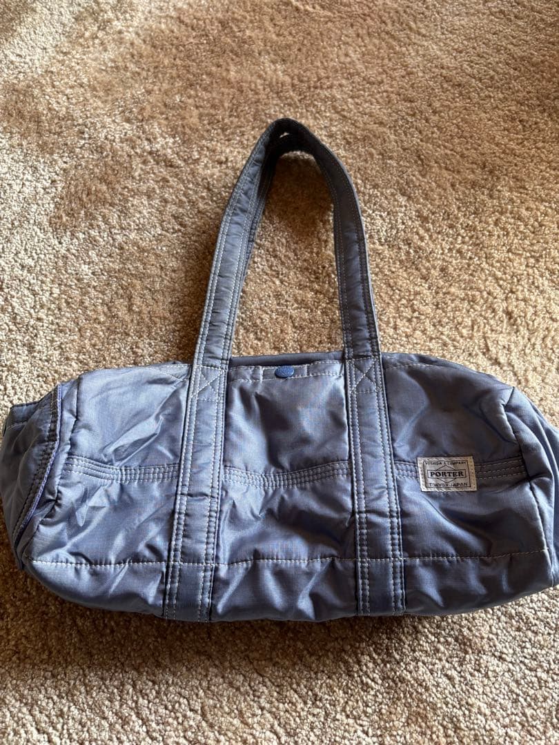 porter ポーター　レア　ドラム型　ボストン　カラフルファスナー　白タグ