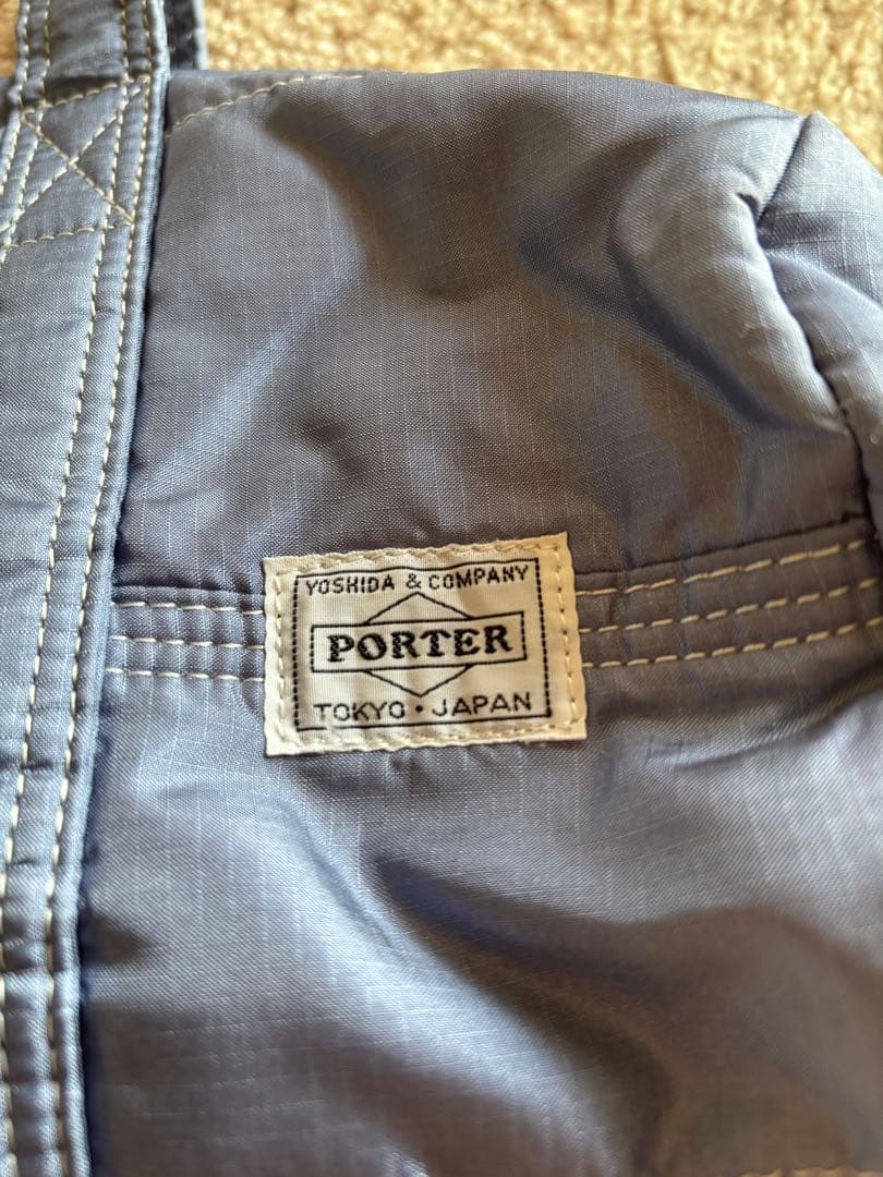 porter ポーター　レア　ドラム型　ボストン　カラフルファスナー　白タグ