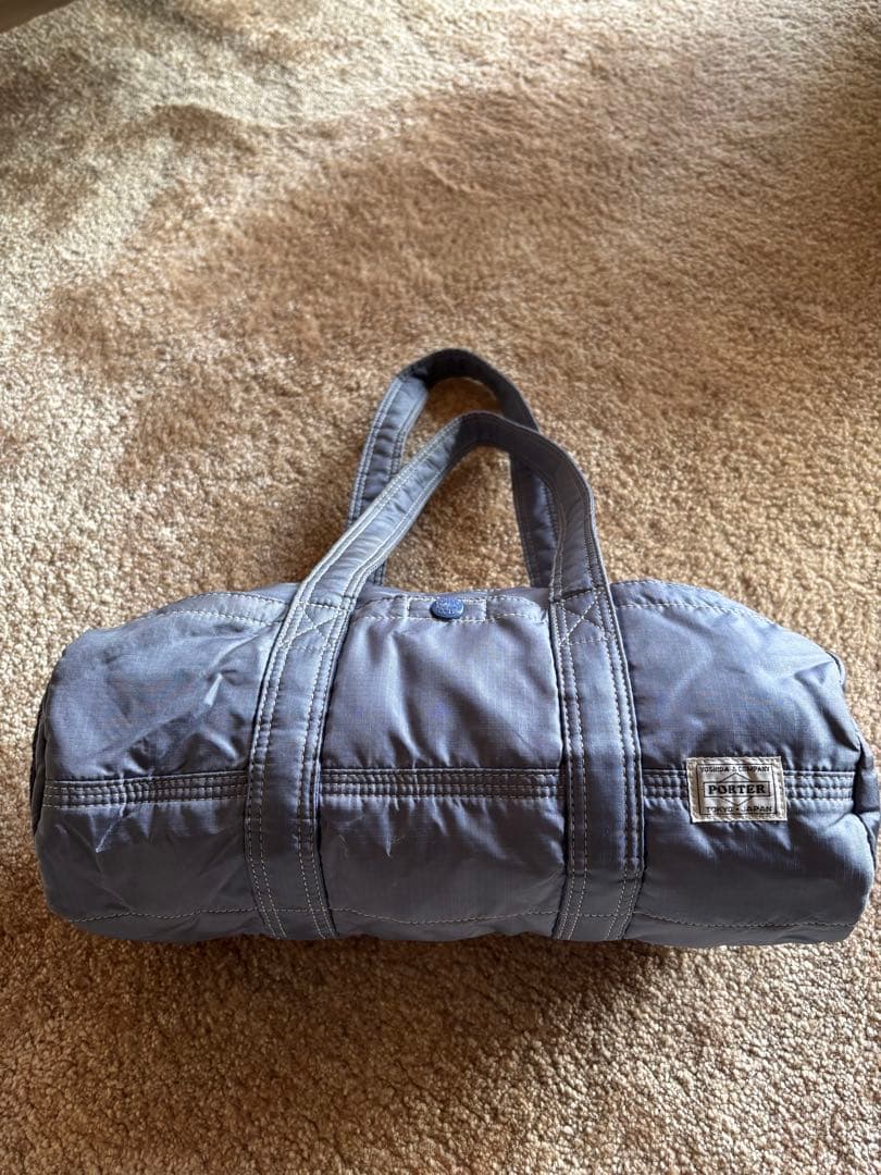 porter ポーター　レア　ドラム型　ボストン　カラフルファスナー　白タグ