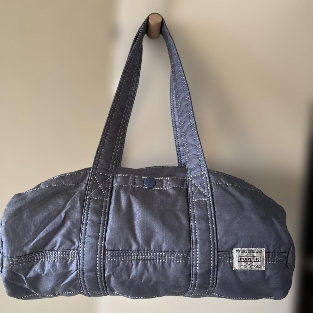 porter ポーター　レア　ドラム型　ボストン　カラフルファスナー　白タグ