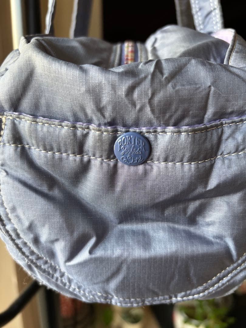 porter ポーター　レア　ドラム型　ボストン　カラフルファスナー　白タグ