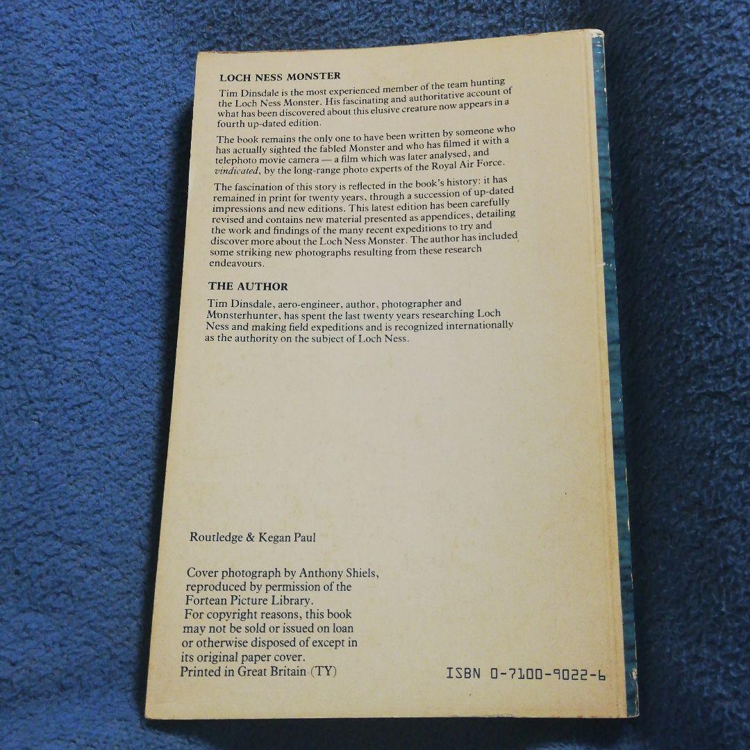 洋書 LOCH NESS MONSTER by Tim Dinsdale