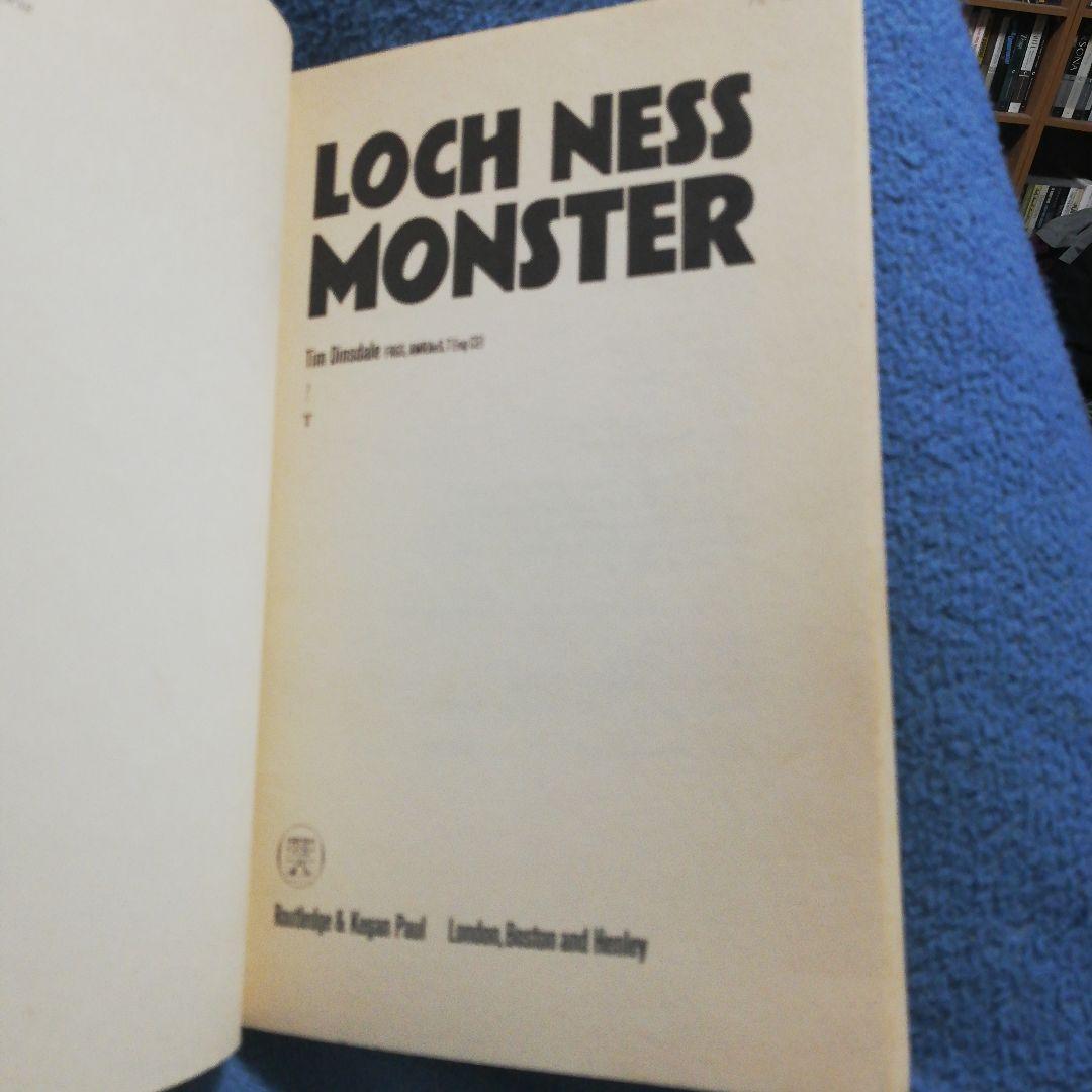 洋書 LOCH NESS MONSTER by Tim Dinsdale