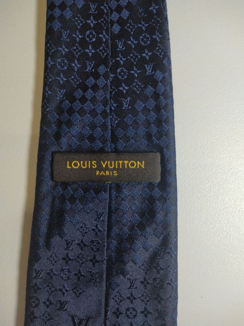 kazumi-k★ ルイヴィトン　ネクタイ　モノグラム　　ジャガード　高級