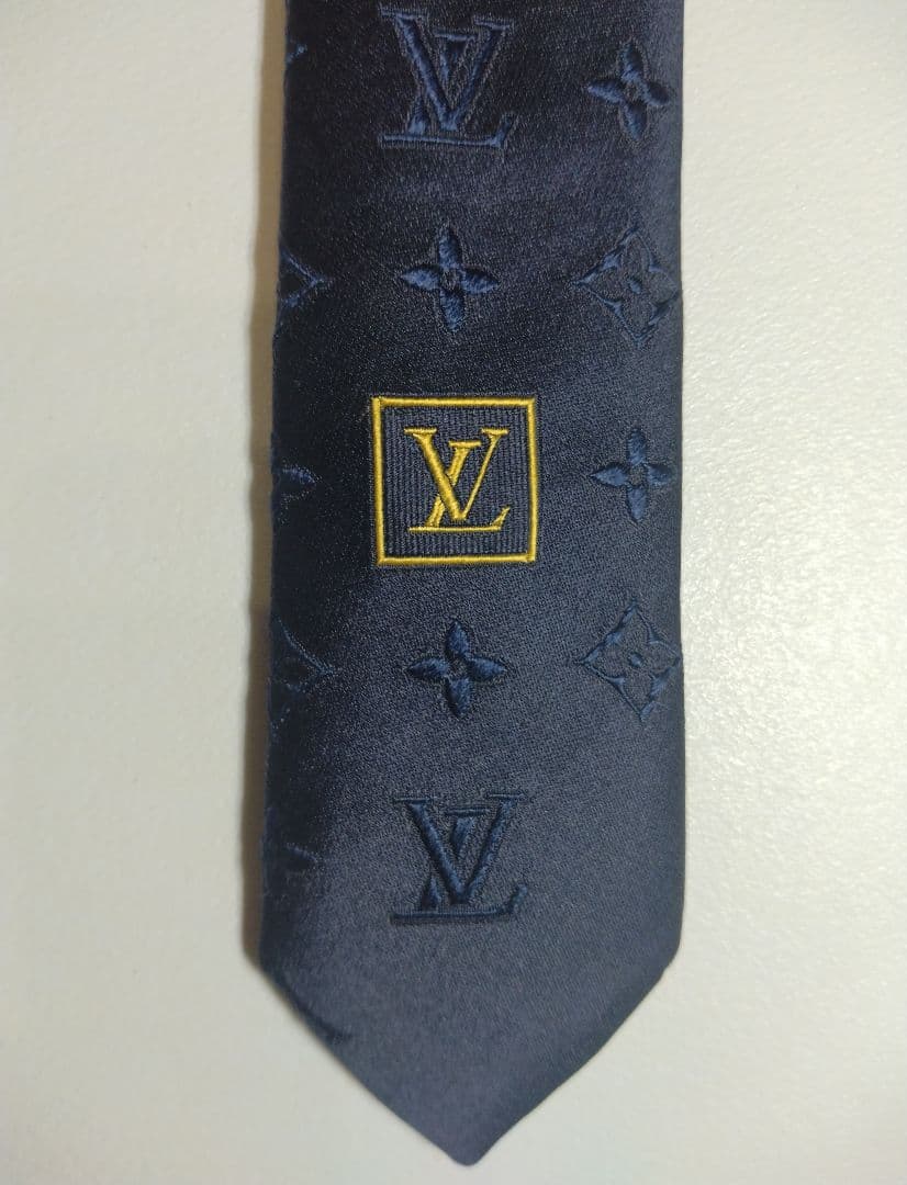 kazumi-k★ ルイヴィトン　ネクタイ　モノグラム　　ジャガード　高級