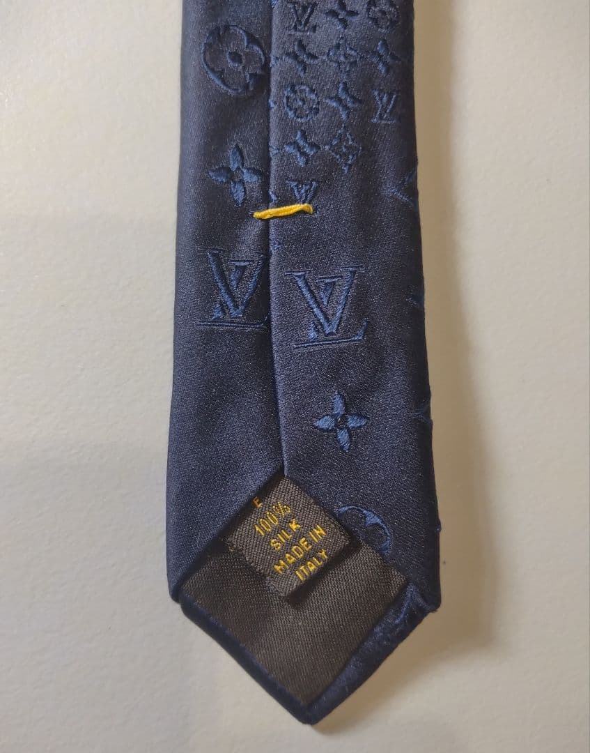 kazumi-k★ ルイヴィトン　ネクタイ　モノグラム　　ジャガード　高級