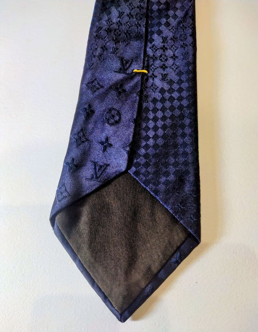 kazumi-k★ ルイヴィトン　ネクタイ　モノグラム　　ジャガード　高級