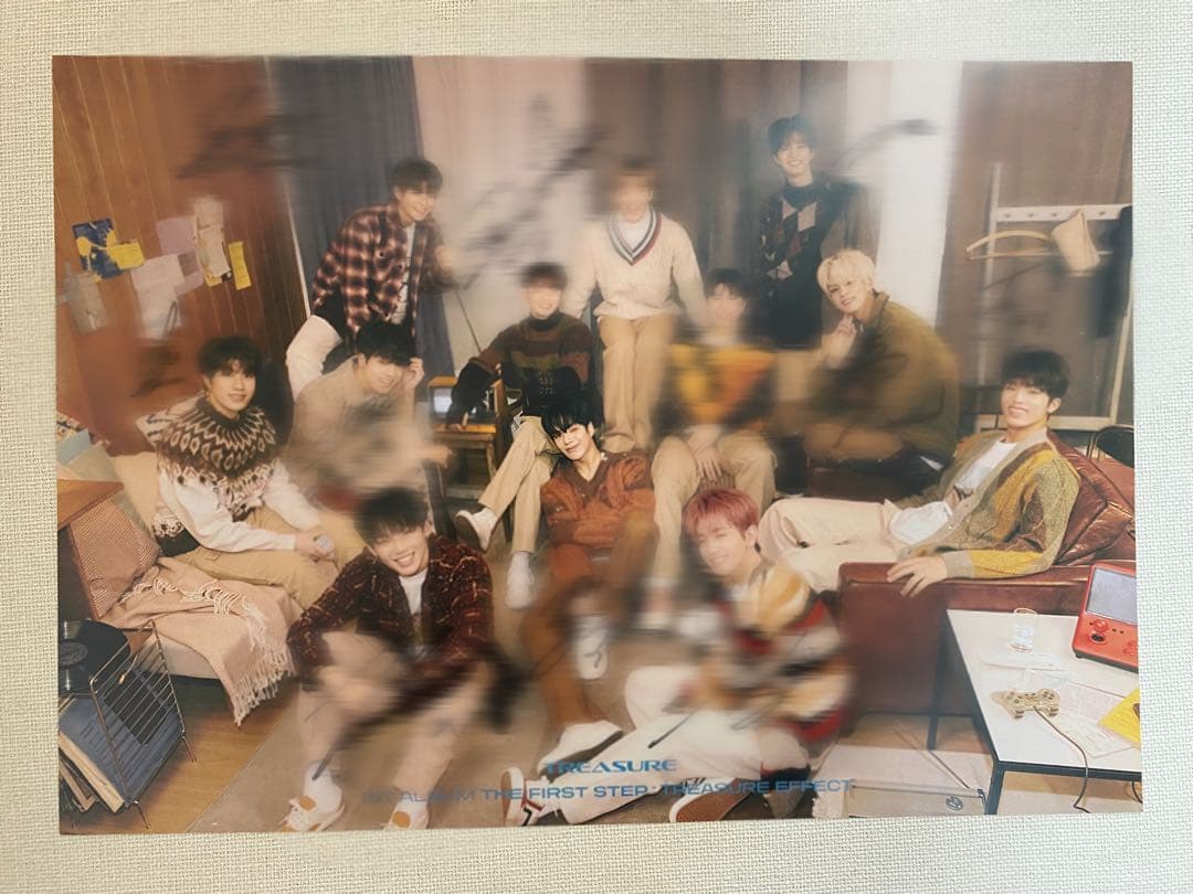 treasure 全員直筆サインポスター