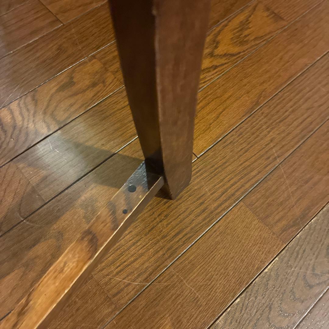 ロイズアンティークス購入 木製スラットバック椅子 2脚セット