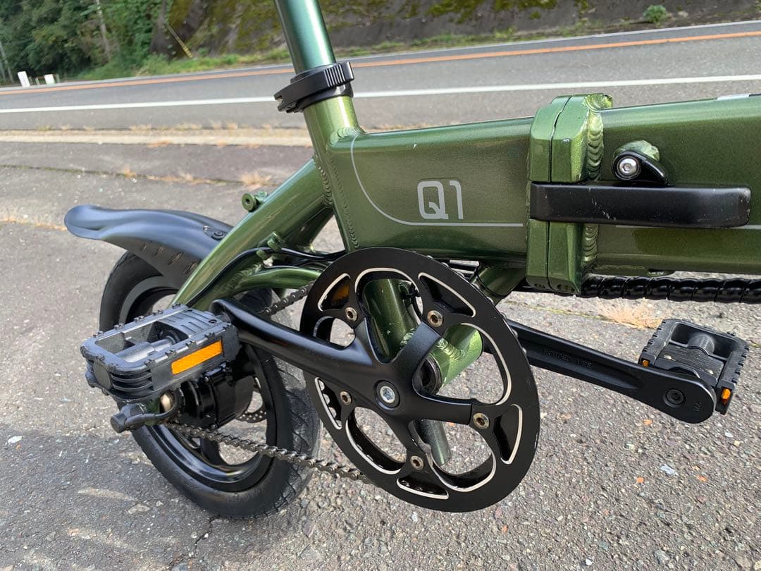 【即乘】送料無料Hold On 折り畳み電動自転車 Q1 7.5Ah動作確認済