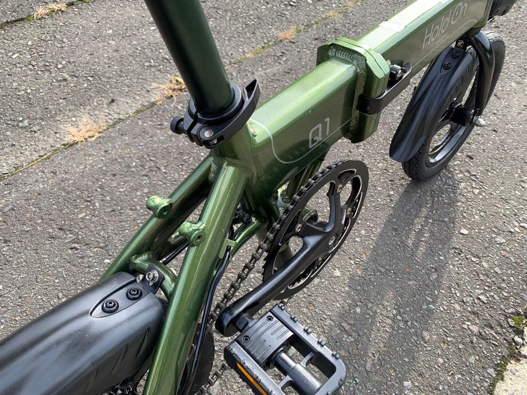 【即乘】送料無料Hold On 折り畳み電動自転車 Q1 7.5Ah動作確認済