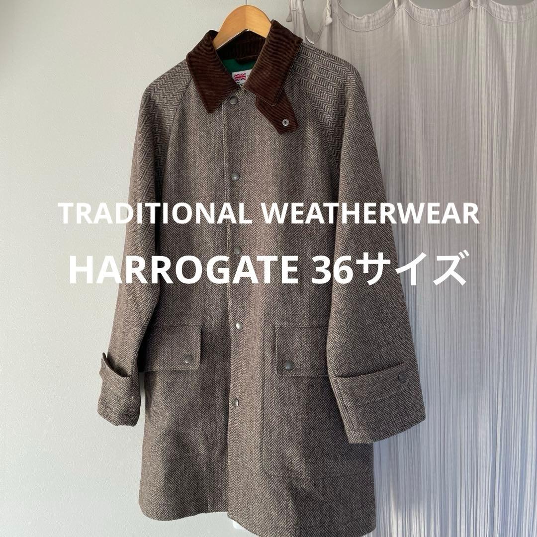 TRADITIONAL WEATHERWEARハロゲート ミドル丈コート