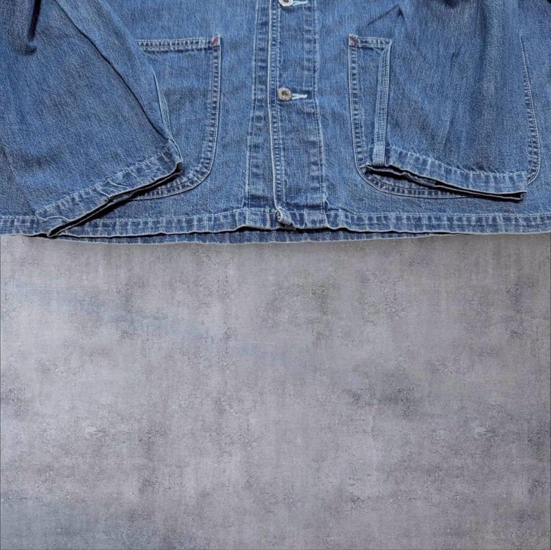【m19】OLD GAP デニムカバーオール 80s〜90s 希少モデル L