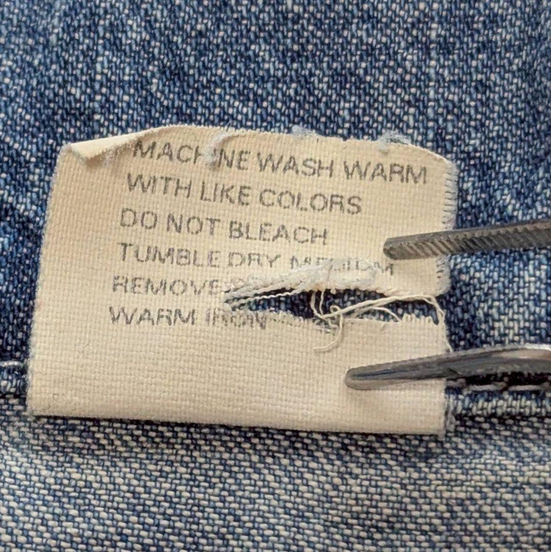 【m19】OLD GAP デニムカバーオール 80s〜90s 希少モデル L