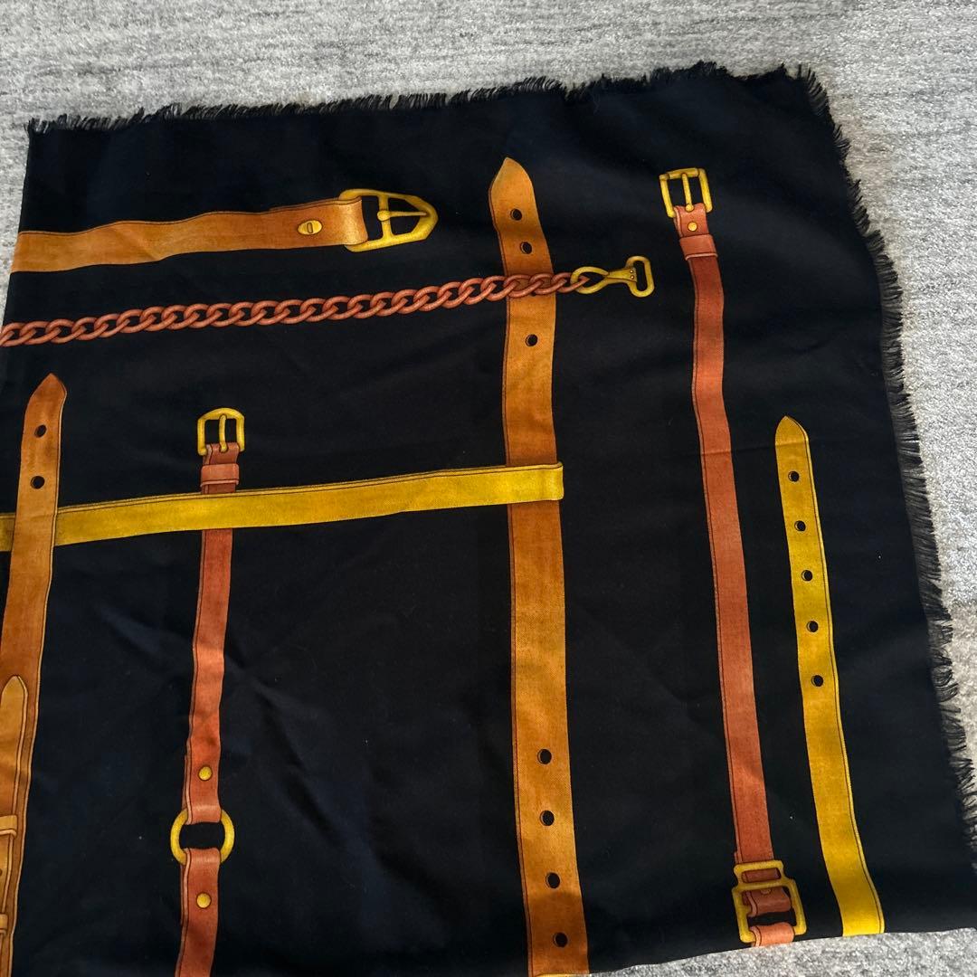GUCCI ベルトデザイン ストール 大判