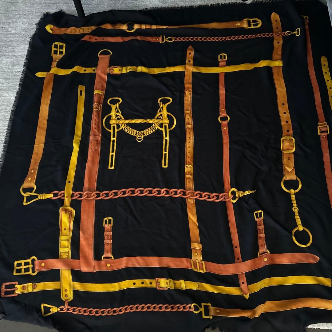 GUCCI ベルトデザイン ストール 大判