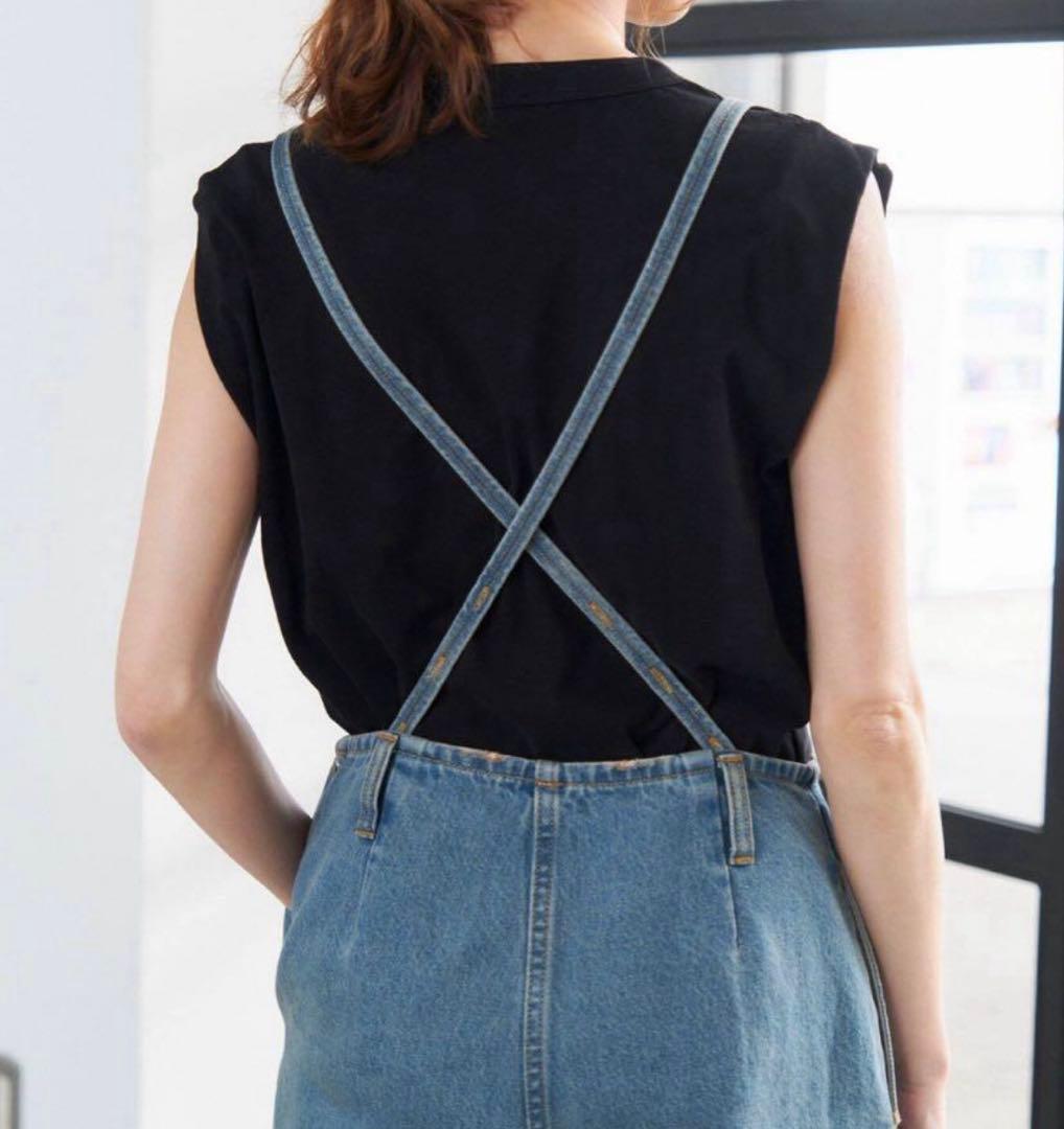 Spick and Span　デニムサロペット