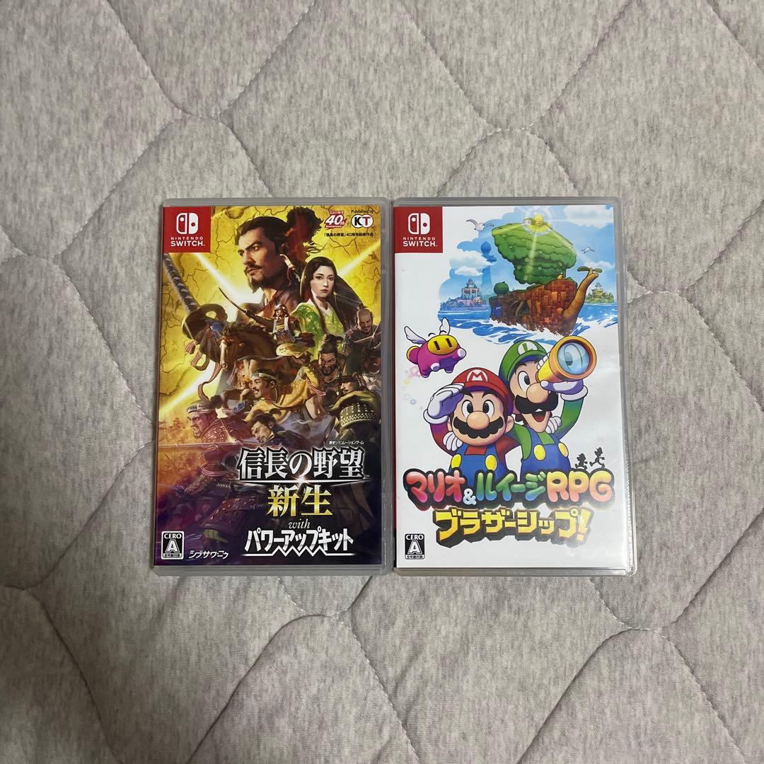 信長の野望 新生 & マリオ＆ルイージ RPG