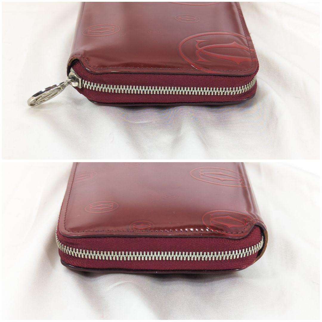 【極美品】 カルティエ ハッピーバースデー 二ジップウォレット 箱付き