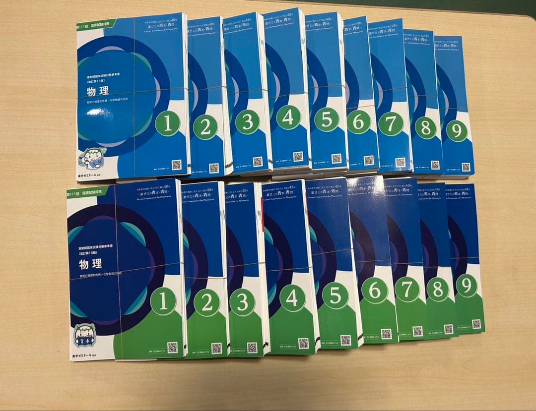 【裁断済】111回薬剤師国家試験対策　青本青問2025年版