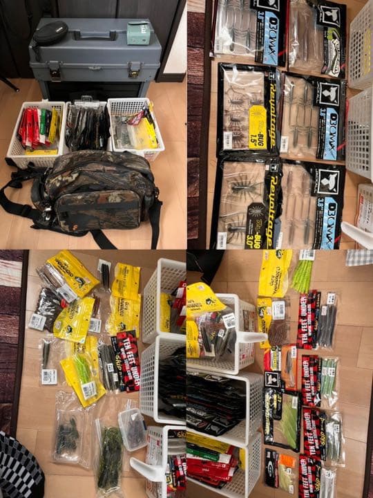 バス釣り引退 写真以外ワームあり