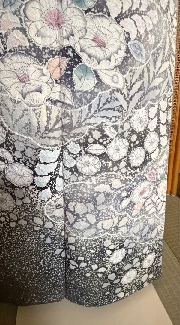 訪問着フルセット　辻ヶ花　翠山工房　落款入り