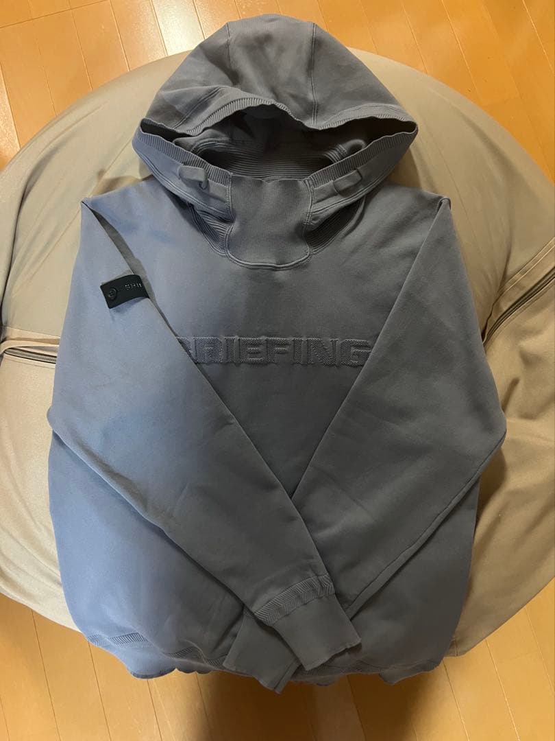 ブリーフィング パーカーS前後ロゴ