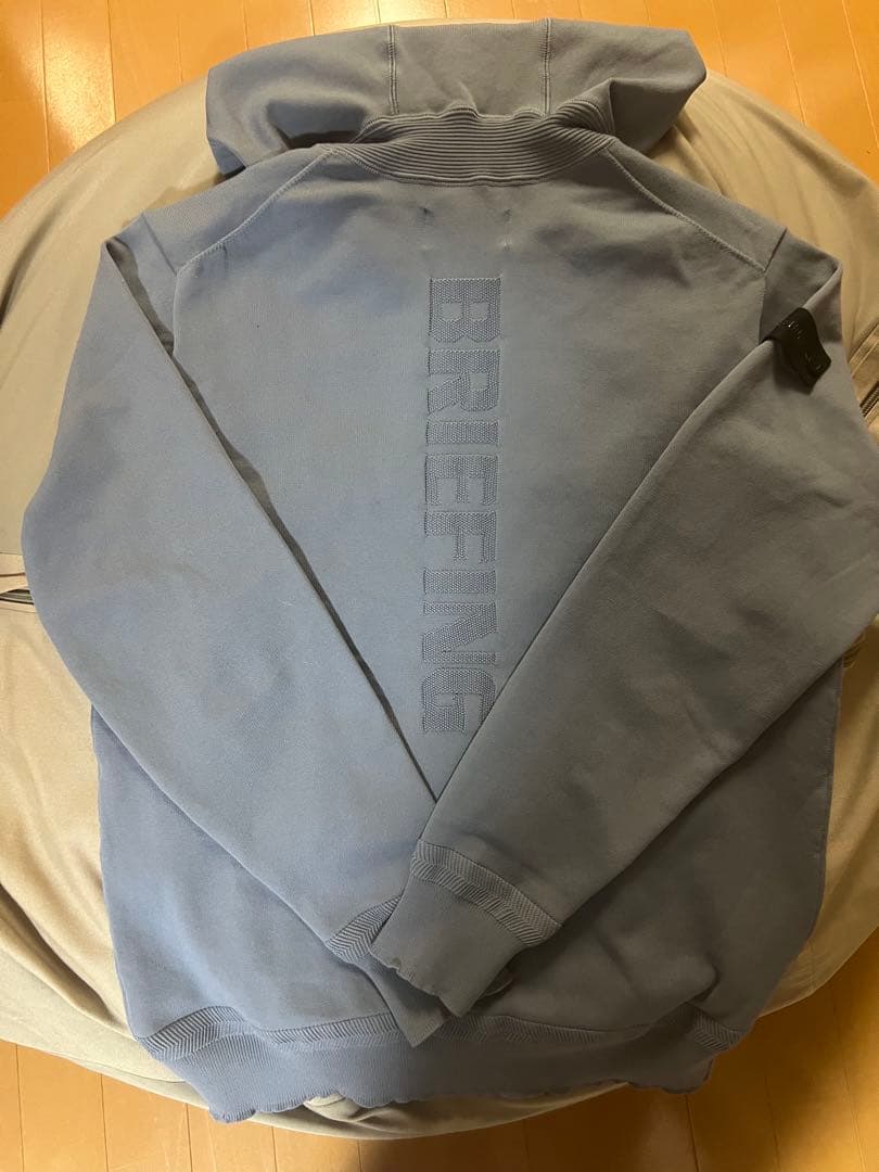 ブリーフィング パーカーS前後ロゴ