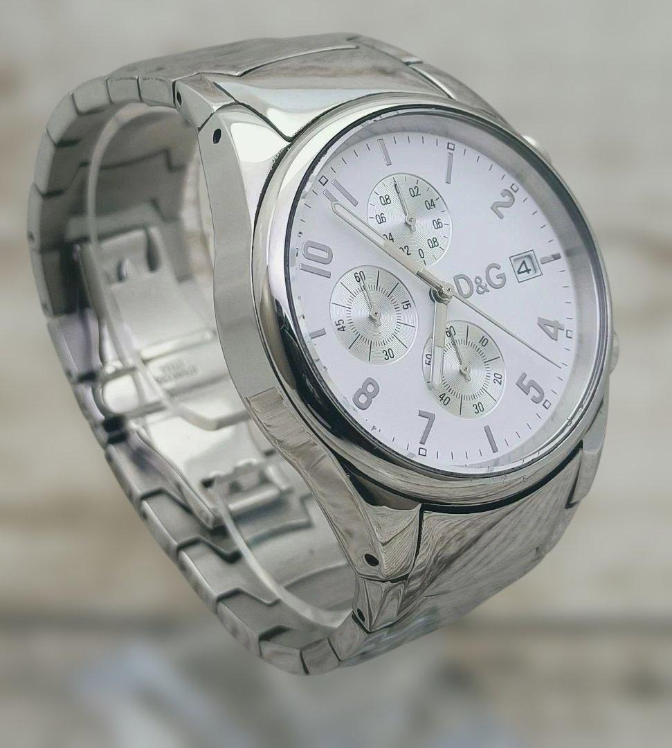 動作品　ドルチェ＆ガッバーナ　腕時計 ドルガバ　ステンレス　D&G　定価14万円