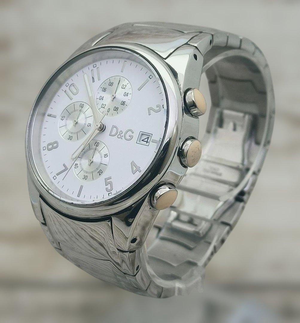 動作品　ドルチェ＆ガッバーナ　腕時計 ドルガバ　ステンレス　D&G　定価14万円